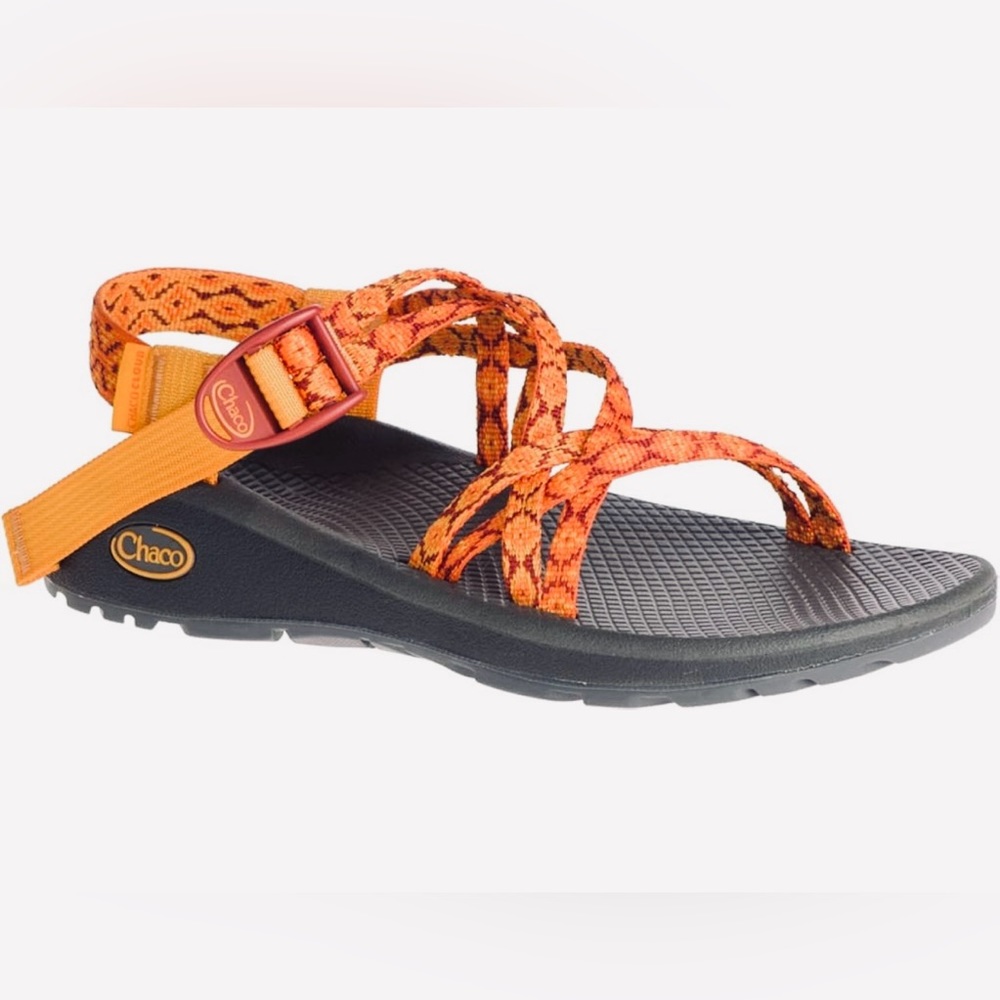 Chaco Orange and Black Sandals - NWOT